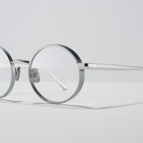 Imagine Optical Shiny Nassau Blue / Shiny Palladium / Matte Nassau Blue - DR006 #color_shiny-nassau-blue-shiny-palladium-matte-nassau-blue-dr006