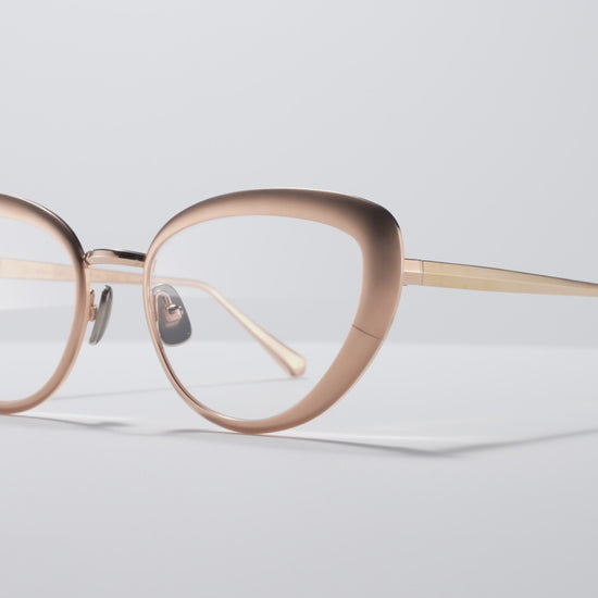 Barracuda Optical Matte Rose Gold / Shiny Rose Gold - ST004 #color_matte-rose-gold-shiny-rose-gold-st004