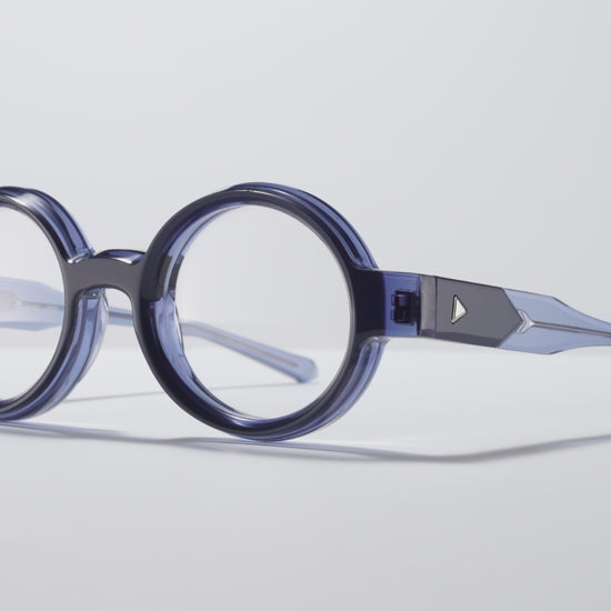Splash Optical Blue / Blue Crystal / Silver - LE002 #color_blueprint-le002