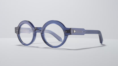 The Chic Optical Blue Crystal / Silver - TI002 