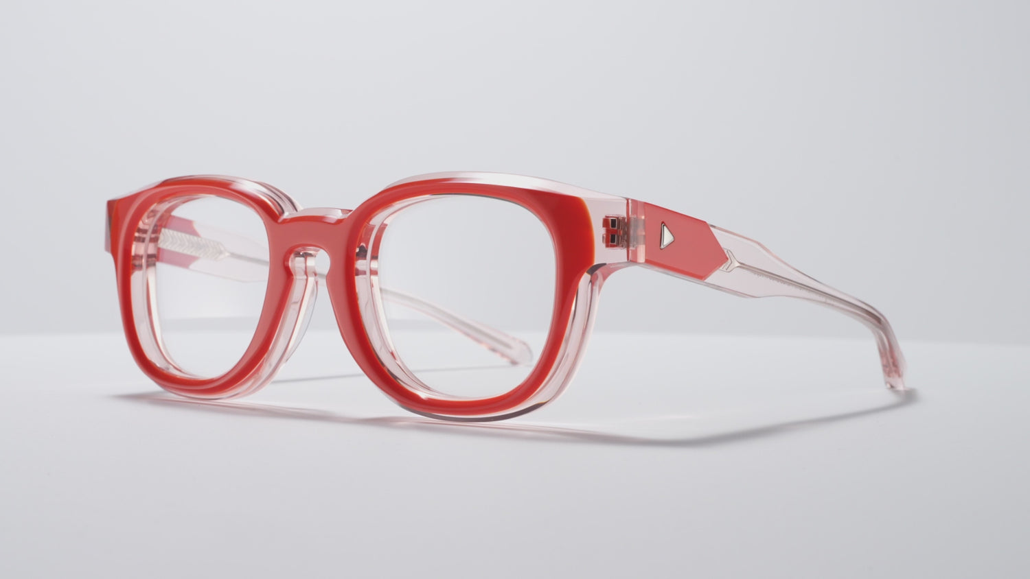 Soup Optical Orange / Melon Crystal / Silver - LE006 