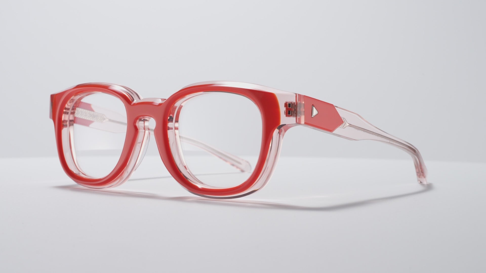 Soup Optical Orange / Melon Crystal / Silver - LE006 #color_juicy-le006