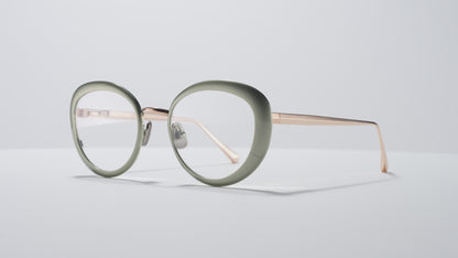 Bel Air Optical Matte Cascade Green / Shiny Rose Gold - ST005 