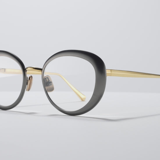 Bel Air Optical Matte Ruthenium / Shiny Gold - ST003 #color_matte-ruthenium-shiny-gold-st003