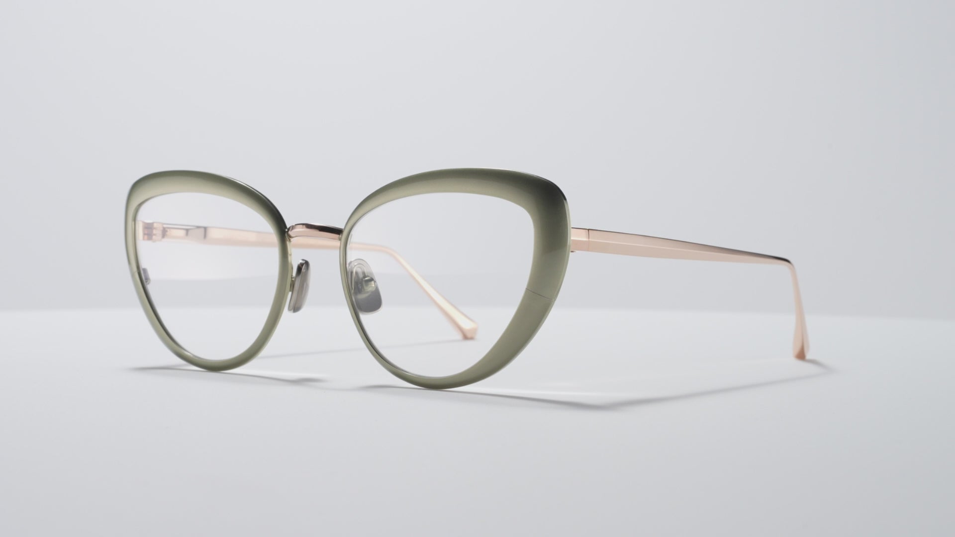 Barracuda Optical Matte Cascade Green / Shiny Rose Gold - ST005 #color_matte-cascade-green-shiny-rose-gold-st005