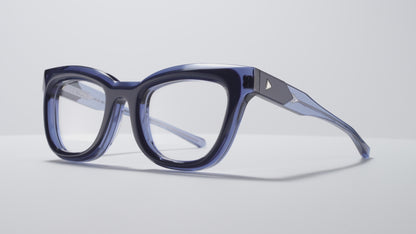 Lioness Optical Blue / Blue Crystal / Silver - LE002 