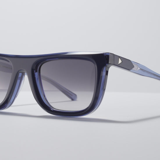 Mamba Blue / Blue Crystal / Silver - LE002 #color_blueprint-le002