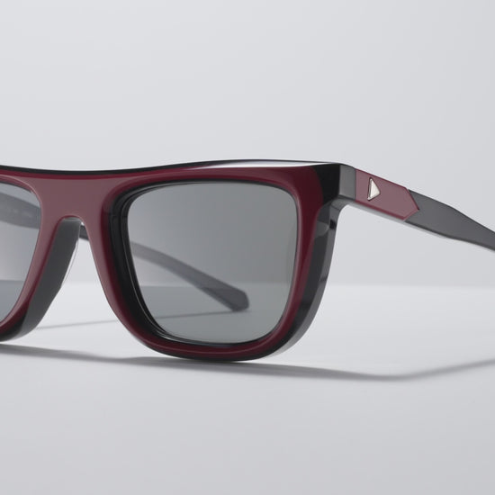 Mamba Red / Black / Silver - LE004 #color_red-rain-le004