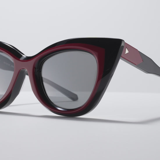 Super Bass Red / Black / Silver - LE004 #color_red-rain-le004