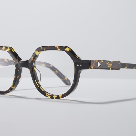 The Taxman Optical Tokyo Tortoise / Silver - TI003 #color_tokyo-tortoise-silver-ti003