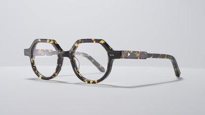 The Taxman Optical Tokyo Tortoise / Silver - TI003 