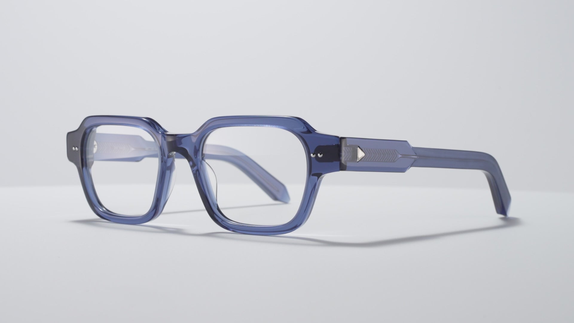 The Face Optical Blue Crystal / Silver - TI002 #color_blue-crystal-silver-ti002