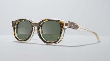 Soup Tokyo Tortoise / Vintage Crystal / Gold - LE003 