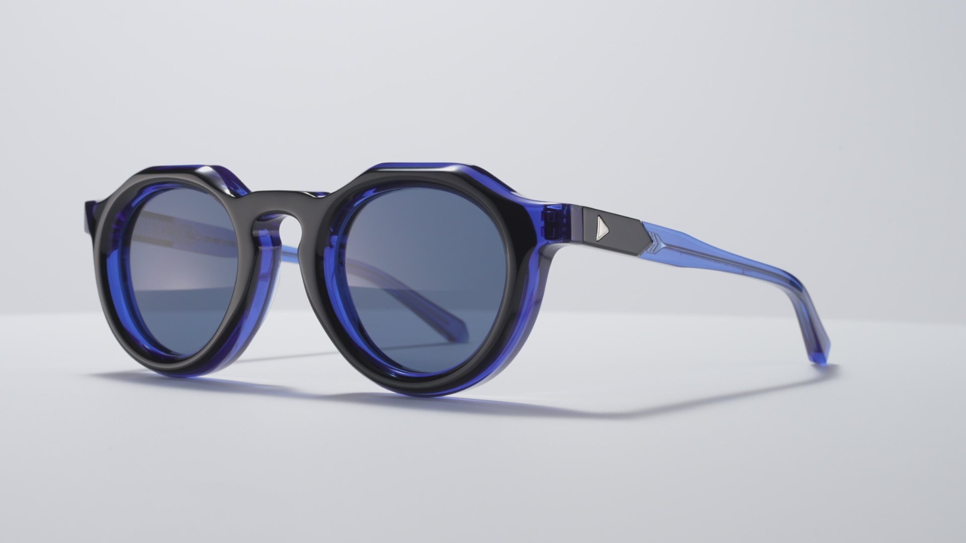 Daze Black / Navy Crystal / Silver - LE001 #color_blackbird-le001
