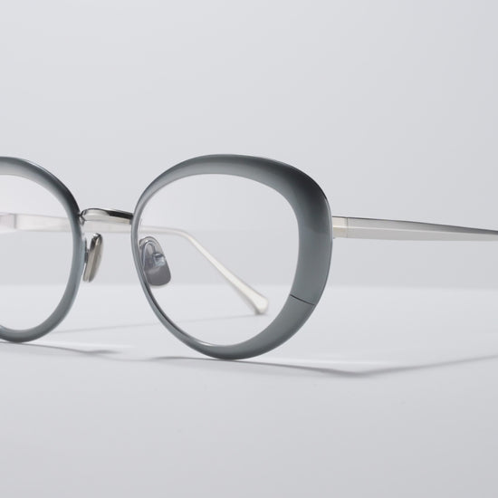 Bel Air Optical Matte Nassau Blue / Palladium - ST006 #color_matte-nassau-blue-palladium-st006