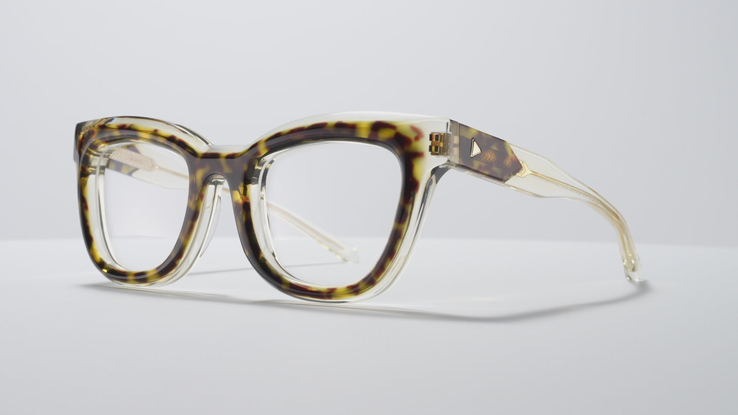 Lioness Optical Tokyo Tortoise / Vintage Crystal / Gold - LE003 