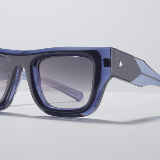 Untitled Blue / Blue Crystal / Silver - LE002 #color_blueprint-le002