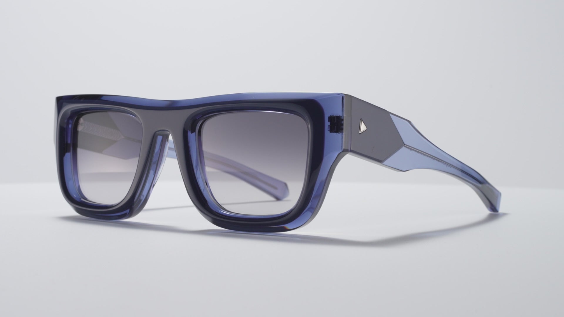 Untitled Blue / Blue Crystal / Silver - LE002 #color_blueprint-le002