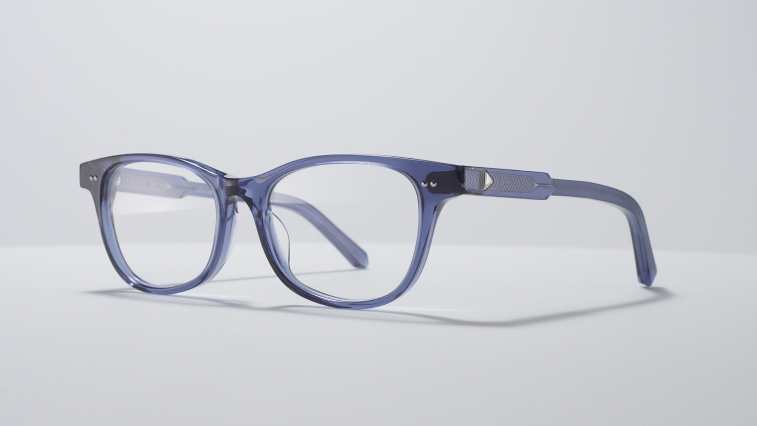 The Swan Optical Blue Crystal / Silver - TI002 