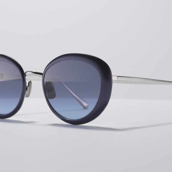 Bel Air Matte Navy / Platinum - ST001 #color_matte-navy-platinum-st001