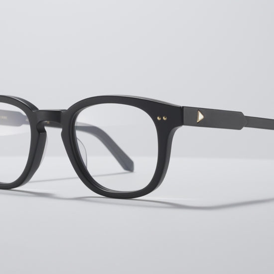 The Rebel Optical Matte Black / Gold - TI001 #color_matte-black-gold-ti001
