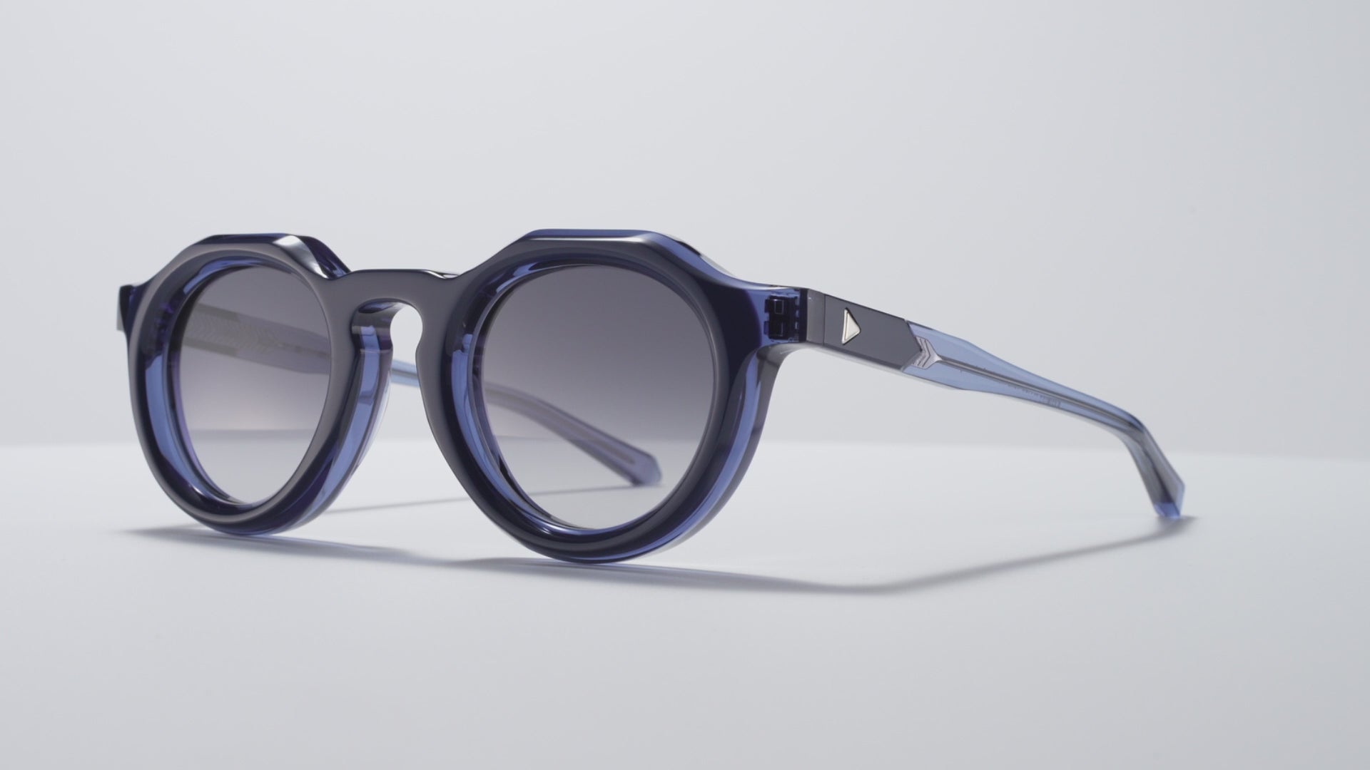 Daze Blue / Blue Crystal / Silver - LE002 #color_blueprint-le002