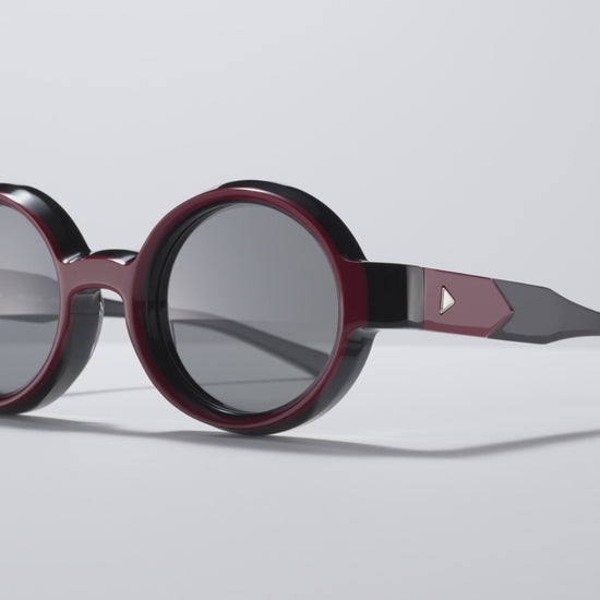 Splash Red / Black / Silver - LE004 #color_red-rain-le004