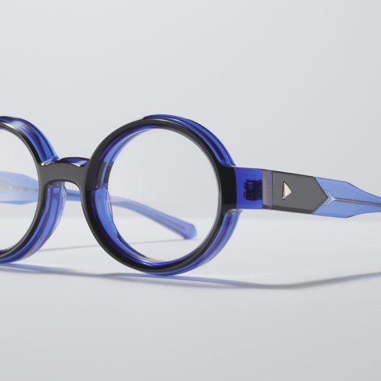 Splash Optical Black / Navy Crystal / Silver - LE001 #color_blackbird-le001