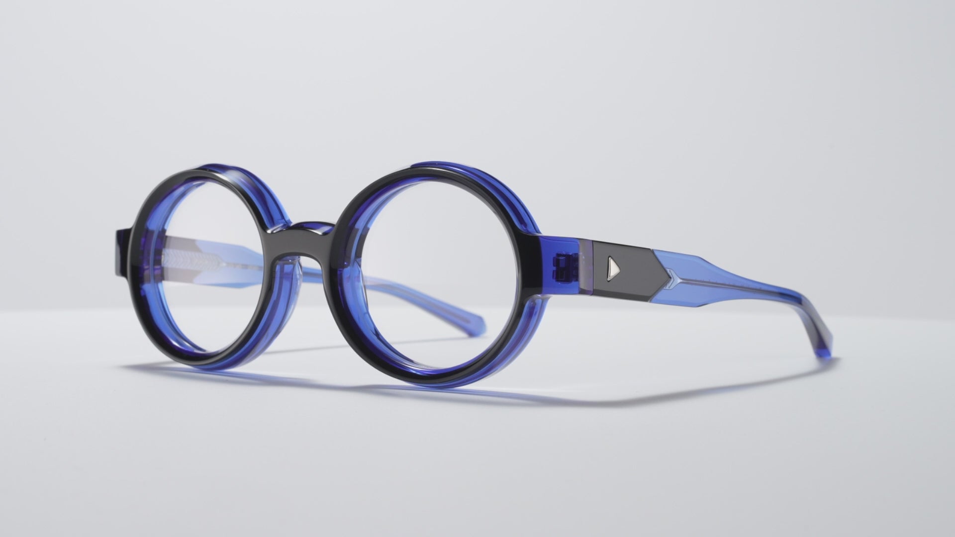 Splash Optical Black / Navy Crystal / Silver - LE001 #color_blackbird-le001