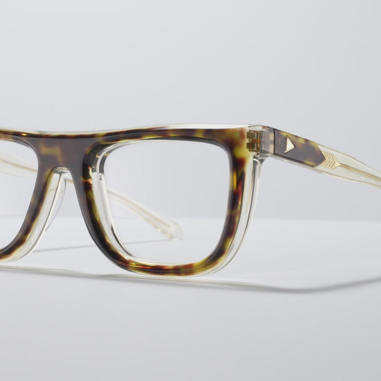 Mamba Optical Tokyo Tortoise / Vintage Crystal / Gold - LE003 #color_champagne-poetry-le003