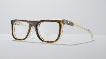 Mamba Optical Tokyo Tortoise / Vintage Crystal / Gold - LE003 