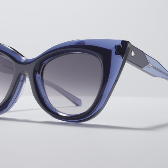 Super Bass Blue / Blue Crystal / Silver - LE002 #color_blueprint-le002