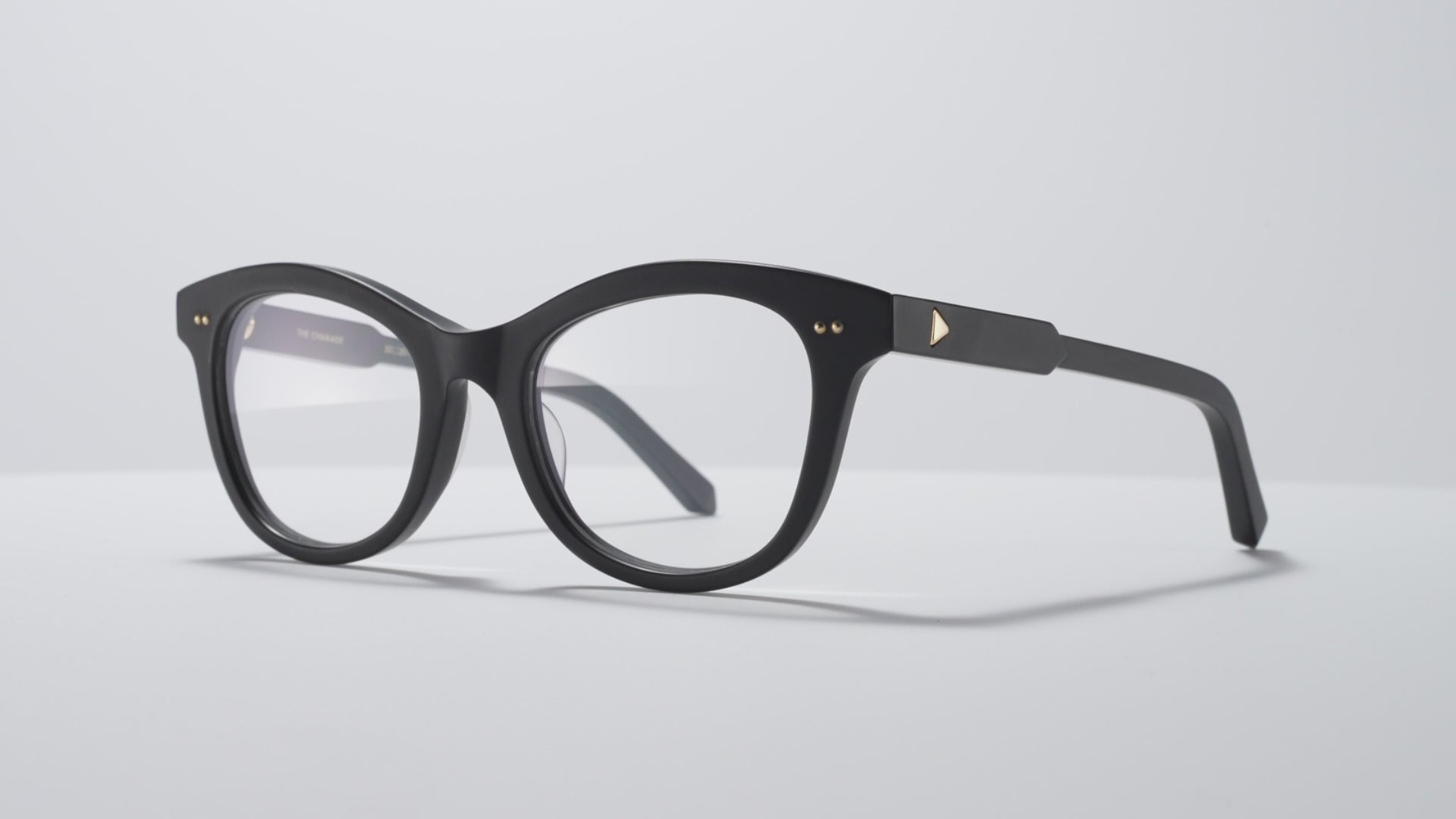 The Charade Optical Matte Black / Gold - TI001 