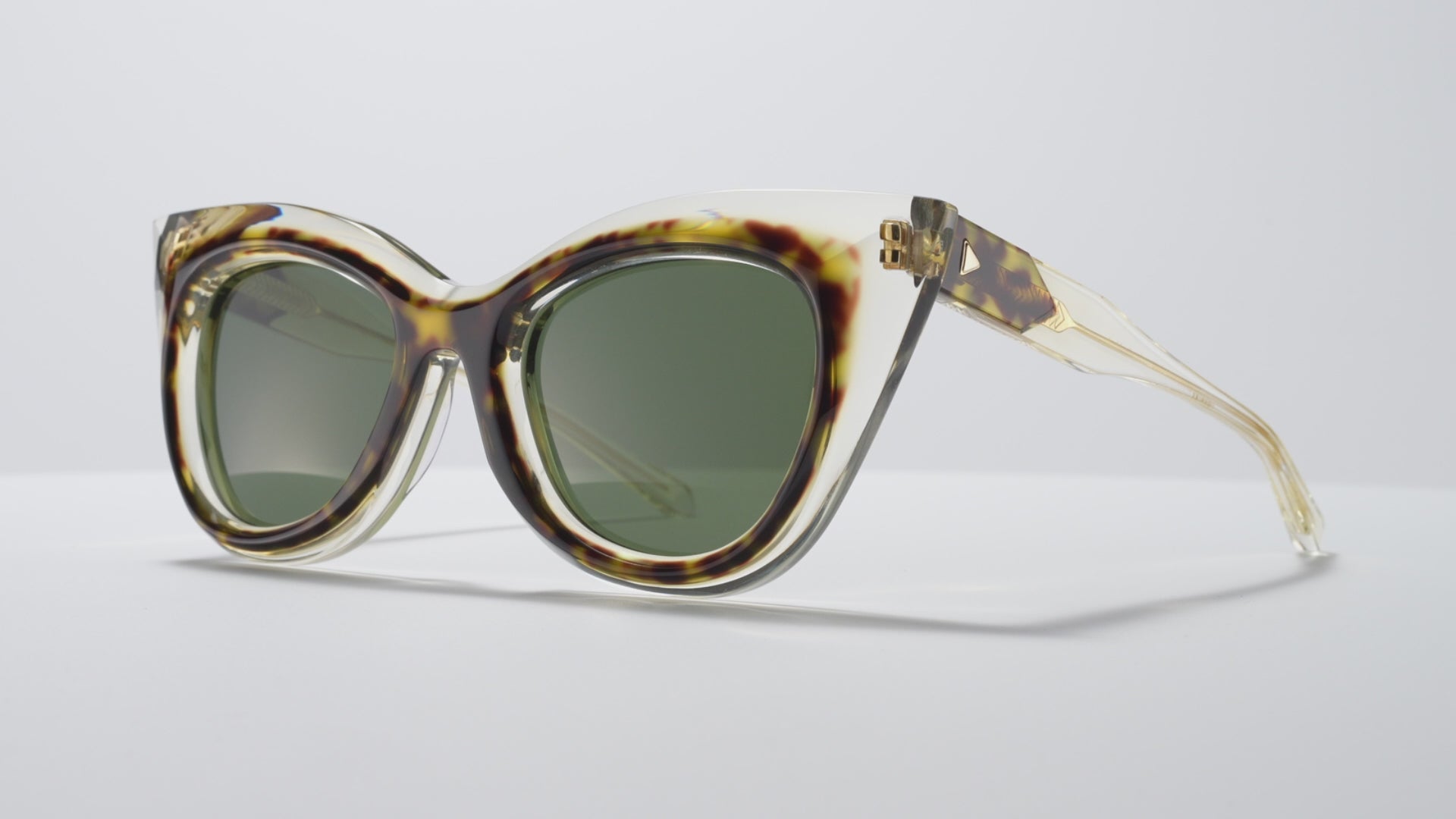 Super Bass Tokyo Tortoise / Vintage Crystal / Gold - LE003 #color_champagne-poetry-le003
