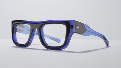 Untitled Optical Black / Navy Crystal / Silver - LE001 