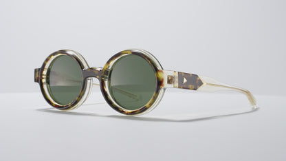 Splash Tokyo Tortoise / Vintage Crystal / Gold - LE003 