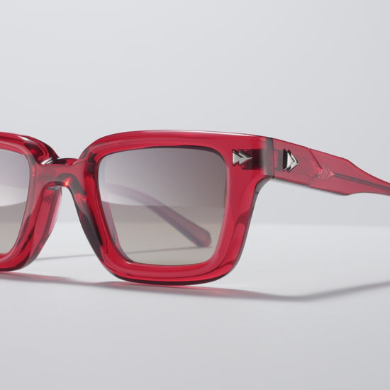 Electric Crimson / Silver - PU006 #color_crimson-silver-pu006