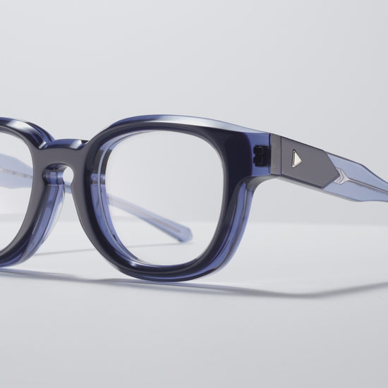 Soup Optical Blue / Blue Crystal / Silver - LE002 #color_blueprint-le002