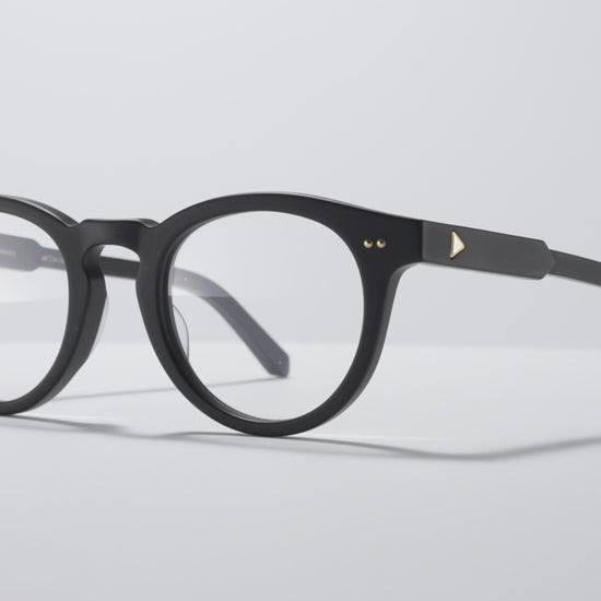 The Chairman Optical Matte Black / Gold - TI001 #color_matte-black-gold-ti001