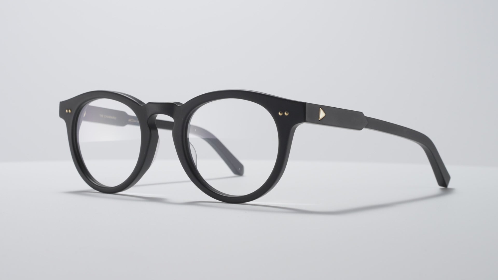 The Chairman Optical Matte Black / Gold - TI001 #color_matte-black-gold-ti001