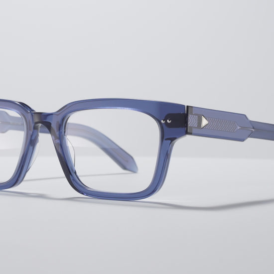 The Genius Optical Blue Crystal / Silver - TI002 #color_blue-crystal-silver-ti002