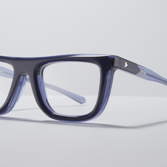 Mamba Optical Blue / Blue Crystal / Silver - LE002 #color_blueprint-le002