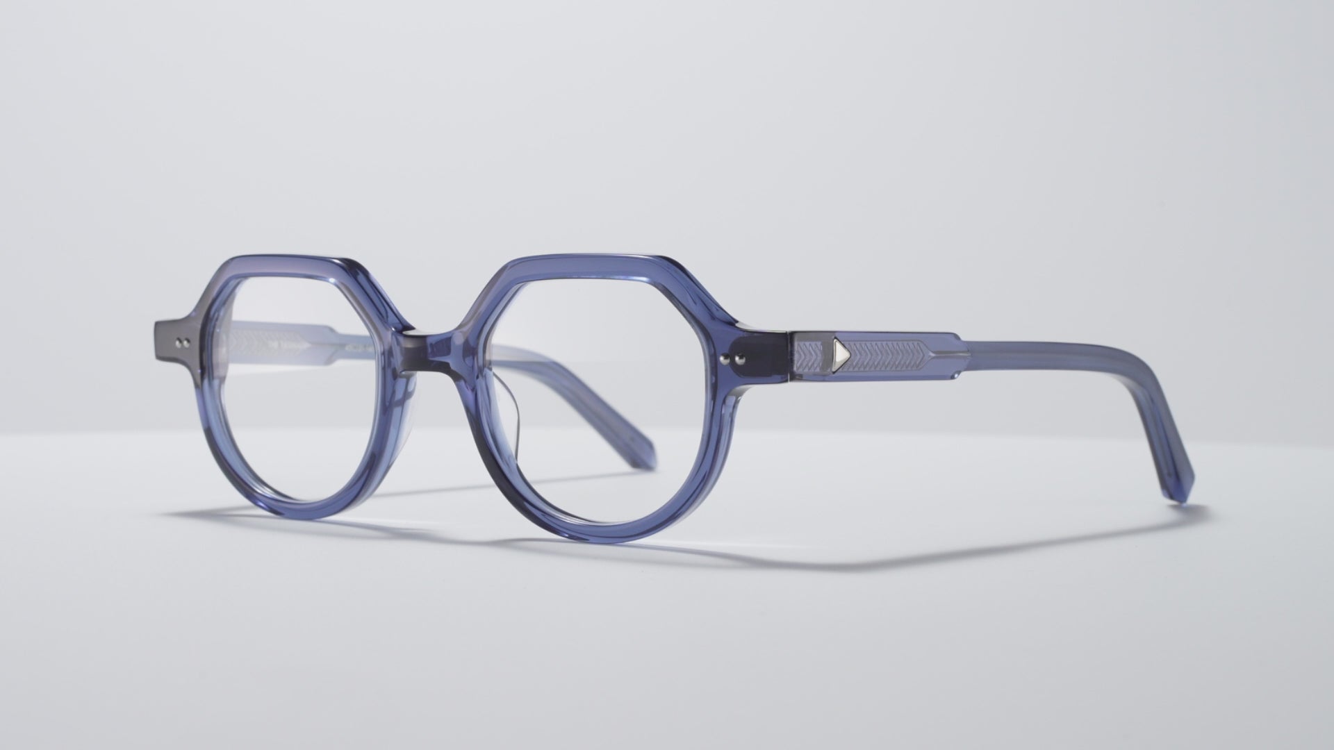 The Taxman Optical Blue Crystal / Silver - TI002 