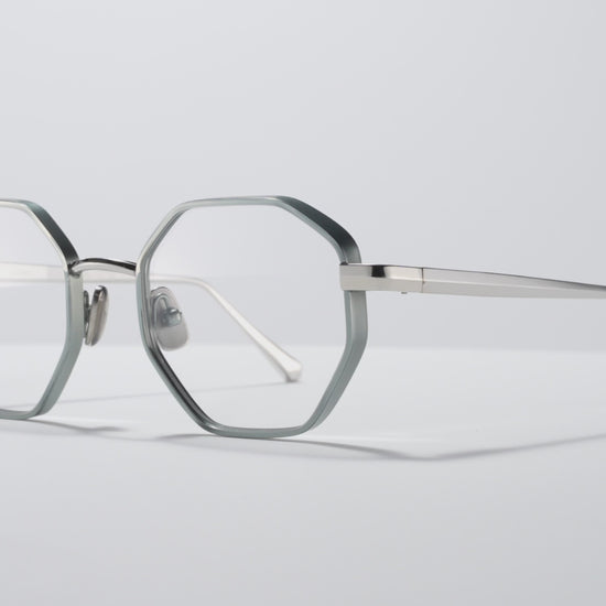 Lazarus Optical Shiny Nassau Blue / Shiny Palladium / Matte Nassau Blue - DR006 #color_shiny-nassau-blue-shiny-palladium-matte-nassau-blue-dr006
