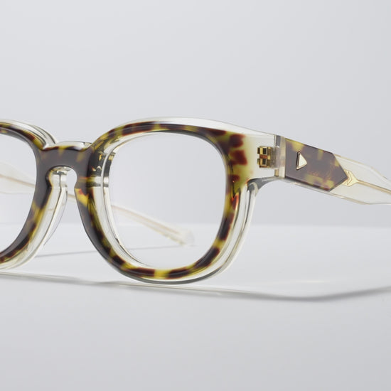 Soup Optical Tokyo Tortoise / Vintage Crystal / Gold - LE003 #color_champagne-poetry-le003