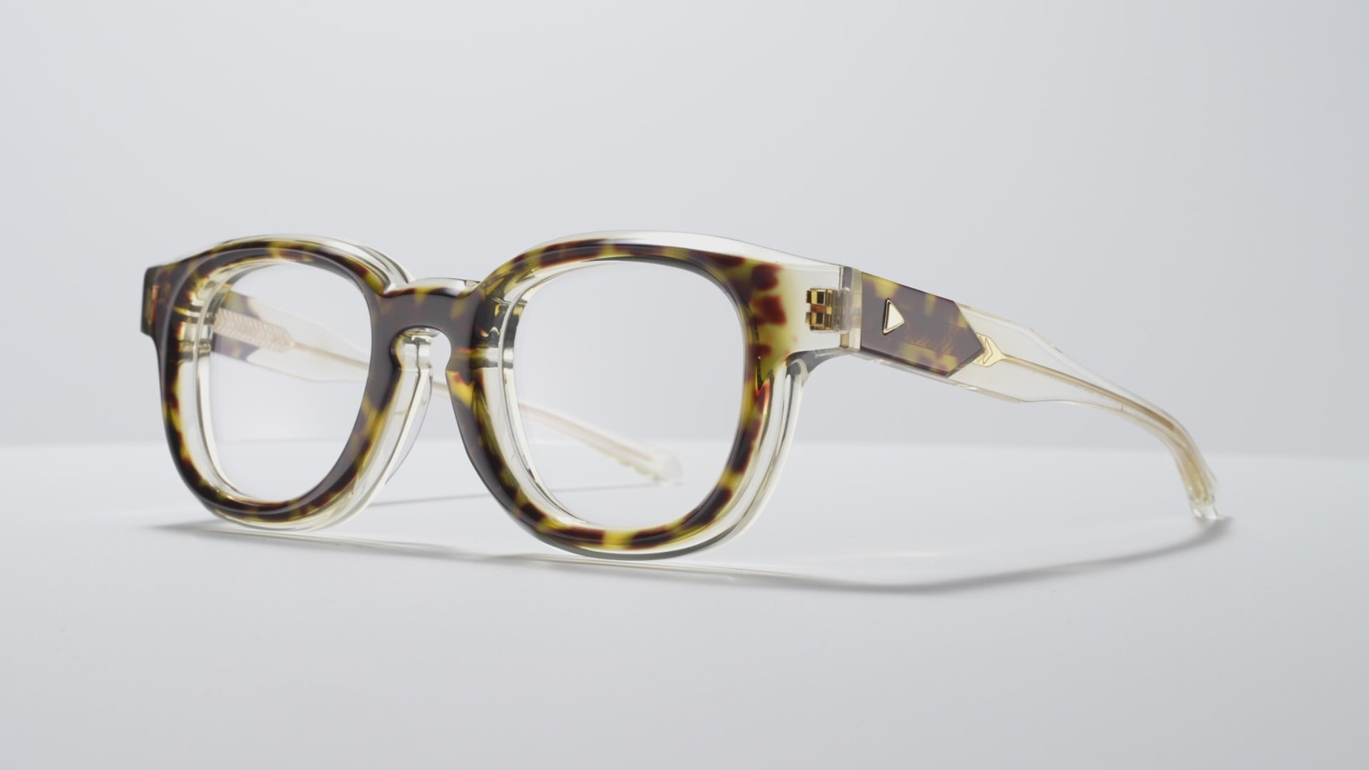 Soup Optical Tokyo Tortoise / Vintage Crystal / Gold - LE003 #color_champagne-poetry-le003