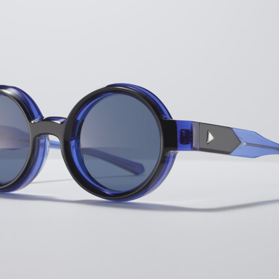 Splash Black / Navy Crystal / Silver - LE001 #color_blackbird-le001